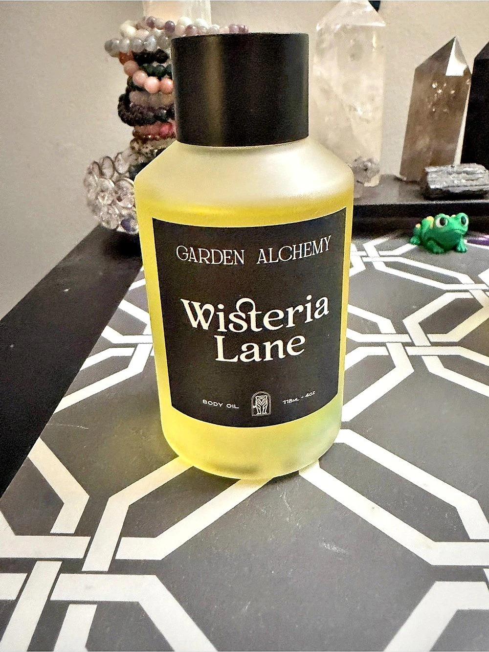 Garden Alchemy Wisteria Lane Body Oil Yellow